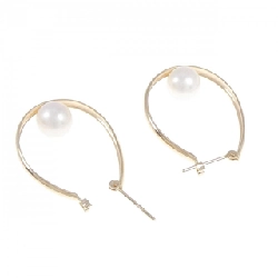 K10YG Bông tai ngọc trai nước ngọt 6.9mm - Hàng hiệu Chính hãng 877120