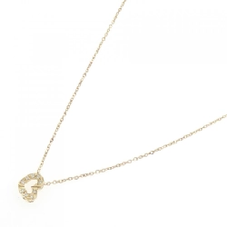 Dây chuyền kim cương hình trái tim K18YG 0.06CT - Hàng hiệu chính hãng 856876