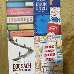 COMBO PHƯƠNG PHÁP ĐỌC SÁCH KHOA HỌC VÀ HIỆU QUẢ- SIÊU TỐC- LÀM THẾ NÀO NÓI VỀ CUỐN SÁCH…