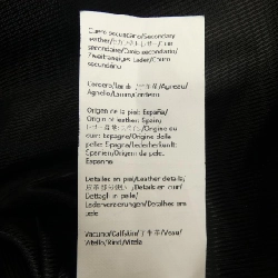 LOEWE ロエベ Anagram ANAGRAM S359Y34L38 Áo khoác da 628226