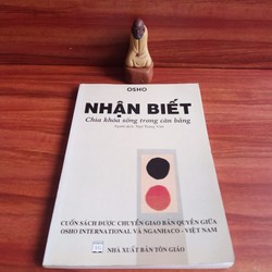 Nhận Biết - Chìa Khoá Sống Trong Cân Bằng / Osho 162813