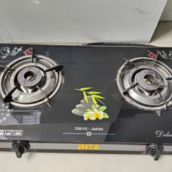 Bếp ga đôi JOTA DT-2900 mặt kính Đen