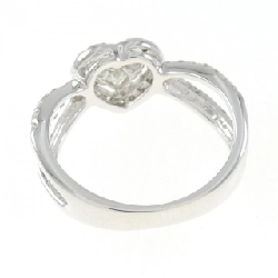 Nhẫn kim cương hình trái tim K18WG 0.56CT - Hàng hiệu chính hãng 855876