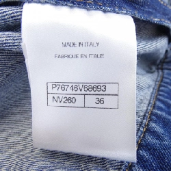 CHANEL LOOK12 P76746V68693 Áo khoác denim - Hàng hiệu Authentic 822575