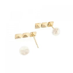 K18YG Bông tai - Hàng hiệu Authentic 871511