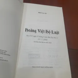 Góc nhìn sử Việt: HOÀNG VIỆT HỘ LUẬT 559368