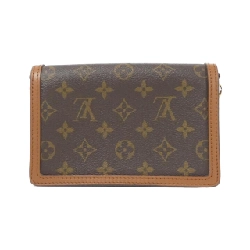 Louis Vuitton Monogram Reverse Portefeuille Dauphine M68746 Chain Wallet - Hàng hiệu Authentic 771803