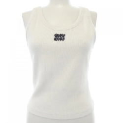 MIU MIU MIU MIU Logo MJT682 SOOO 15NL Áo tank