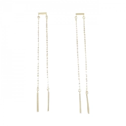 K18YG Bông tai - Hàng hiệu Authentic