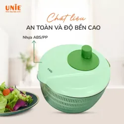 Rổ quay rau ly tâm Unie US5200 – Dung tích 5.2L, quay khô nhanh, nhựa ABS/PP an toàn 598856