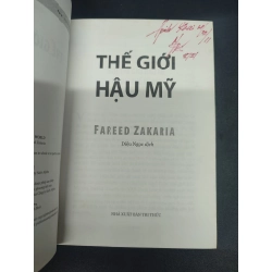 Thế giới hậu Mỹ Fareed Zakaria 2010 mới 80% ố HCM0305 chính trị 140326