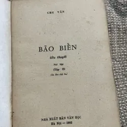 Bão biển - Chu Văn -1982, hơn 800 trang  1029846