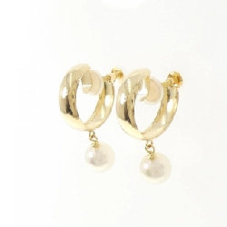 K18YG Bông tai ngọc trai Akoya 6.8mm - Hàng hiệu Chính hãng 871634