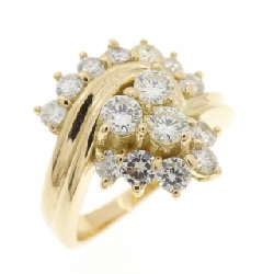 Nhẫn kim cương K18YG 1.02CT - Hàng hiệu Chính hãng