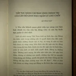 Giải pháp xây dựng đội ngũ cán bộ cấp chiến lược đủ phẩm chất, năng lực và uy tín 694441