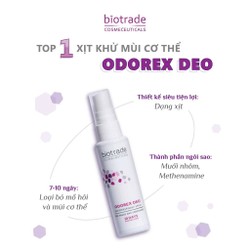 Lăn Khử Mùi Biotrade Odorex Biotrade 40ml - Ry Store 186706