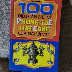 100 điều cần biết về phong tục thờ cúng của người Việt