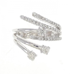 Nhẫn kim cương K18WG 0.60CT 673352