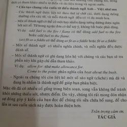 Từ điển THÀNH NGỮ ANH VIỆT. Tg Trần Vũ Khanh. xb Thanh Niên 2003 757293