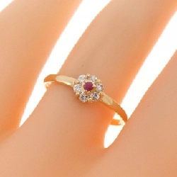 Nhẫn Ruby K18YG - Hàng hiệu Chính hãng 853707