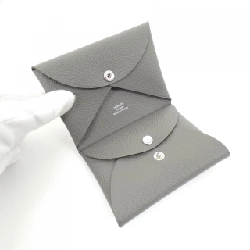 【Sản phẩm chưa sử dụng】Ví tiền Hermes Calvi Duo 083035CK 621674