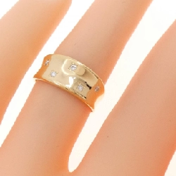 Nhẫn kim cương K18YG 0.05CT 671547