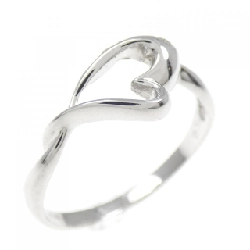 Nhẫn kim cương hình trái tim K18WG 0.01CT