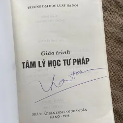 Tâm lý học tư pháp -315 trang  937448