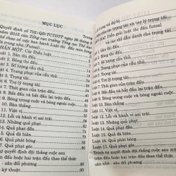 LUẬT THI ĐẤU MÔN BÓNG ĐÁ TRONG NHÀ - 215 trang, nxb: 2015 338024