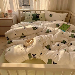 Set 4 món chăn ga gối cotton cloud 469594