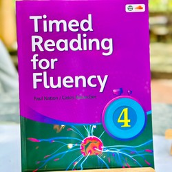 Bộ sách Timed reading for fluency (bộ 4 cuốn có file nghe) 194653