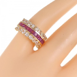 Nhẫn Ruby K18YG 0.75CT 669726