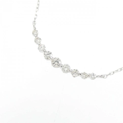 Dây chuyền kim cương K18WG 0.10CT - Hàng hiệu Chính hãng 866014