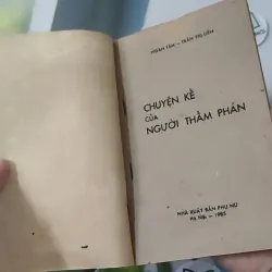 [MIỄN PHÍ BỌC SÁCH] [XƯA] Chuyện Kể Của Người Thẩm Phán (1985) - Ngân Tầm & Trần Thị Liên 997786
