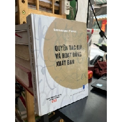 Quyền tác giả và hoạt động xuất bản - Emmanuel Pierrat