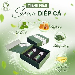 Serum diếp cá IGREEN dành cho da mụn (mẫu mới)