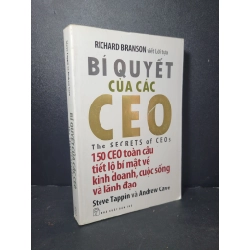 Bí quyết của các CEO mới 90% bẩn nhẹ, ố nhẹ 2010 Richard Branson HCM2205 MARKETING KINH DOANH