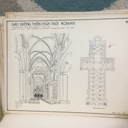 (1970-1971) Tập vẽ tay về Lịch Sử Kiến trúc Tôn Giáo của sinh viên Đại học Kiến Trúc 279447