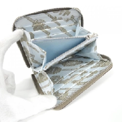 Ví Hermès MERVILLEUSES LANTERNES lụa compact 086387CK 620299