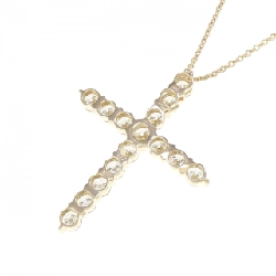 K18YG Dây chuyền kim cương hình chữ thập 1.00CT - Hàng hiệu Chính hãng 858483