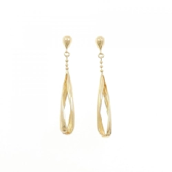 K18YG Bông tai - Hàng hiệu Chính hãng