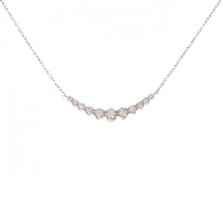 K18PG/K18YG Dây chuyền kim cương 0.50CT - Hàng hiệu Chính hãng