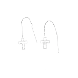 K14WG Khuyên tai chéo - Hàng hiệu Chính hãng 869041