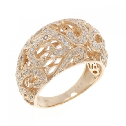 Nhẫn kim cương K18PG 0.67CT