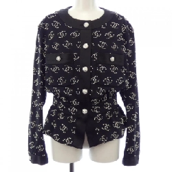 Jacket không cổ CHANEL LOOK42 P73967V65539 23C - Hàng hiệu Authentic