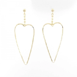 K18YG Bông tai hình trái tim - Hàng hiệu Chính hãng