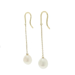 Bông tai chuỗi ngọc trai Tiffany - Hàng hiệu Authentic 847520