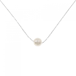 K18WG Dây chuyền ngọc trai Akoya 7.9mm - Hàng hiệu Chính hãng