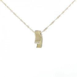 K18YG Dây chuyền kim cương 0.28CT - Hàng hiệu Authentic