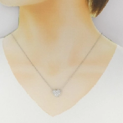 Dây chuyền kim cương hình trái tim PT900/PT850 Pavé 0.80CT - Hàng hiệu Chính hãng 859078